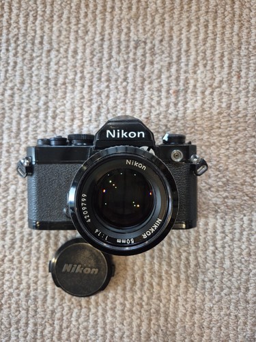 Nikon slr film camera with - nikon,