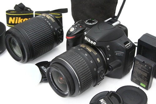 Nikon d3200 200mm double zoom - nikon,