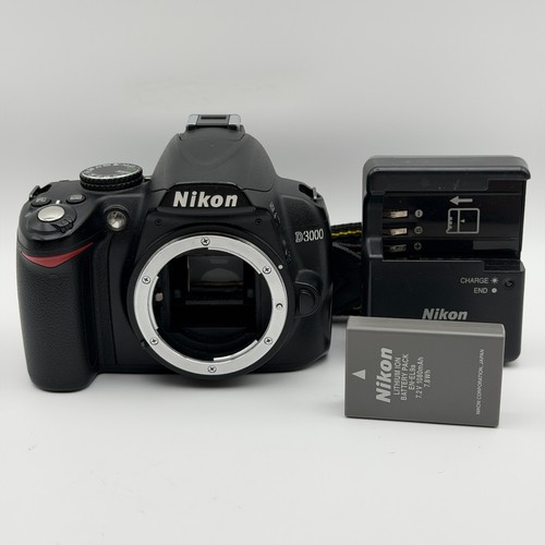 Nikon d3000 2mp dslr - dslr, camera
