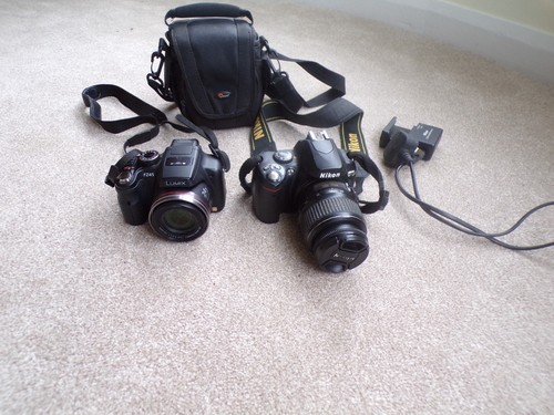 Nikon d40 camera 55mm lens - d40,