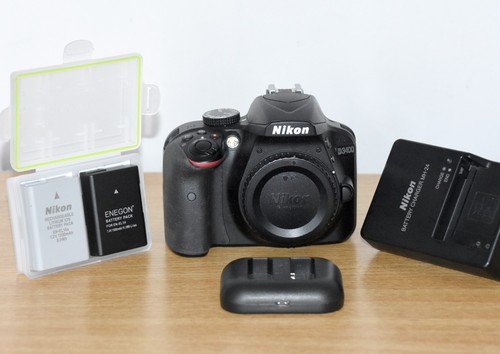 Nikon camera body d3400 - camera,