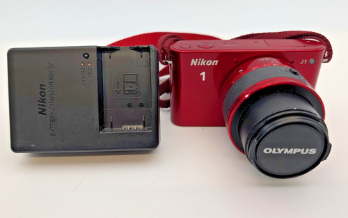 Nikon 1mp mirrorless - j1, 10.1mp