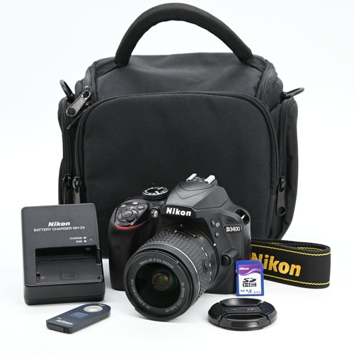Nikon d3400 dslr 2mp - dslr, boxed