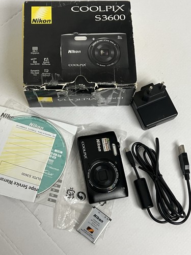Nikon coolpix s3600 1mp - nikon,