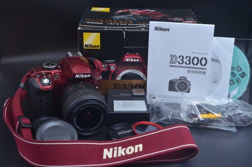 Nikon d3300 red dslr camera - d3300,