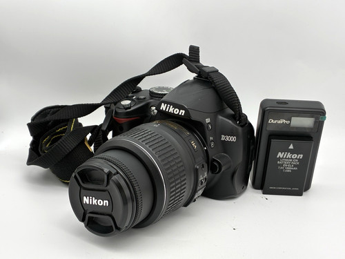 Nikon d3000 2mp dslr camera - d3000,