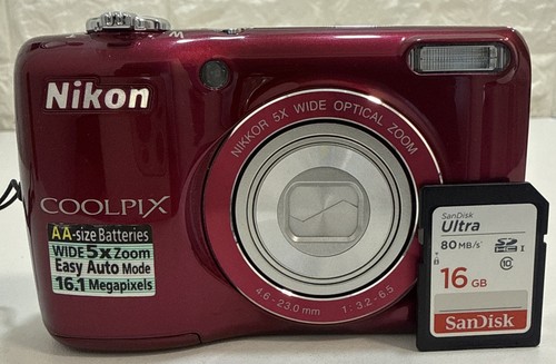 Nikon coolpix l26 1mp - nikon, 16.1mp