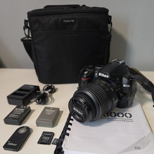 Nikon d3000 2mp dslr camera - d3000,
