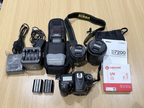 Nikon d7200 dslr camera bundle - nikon,