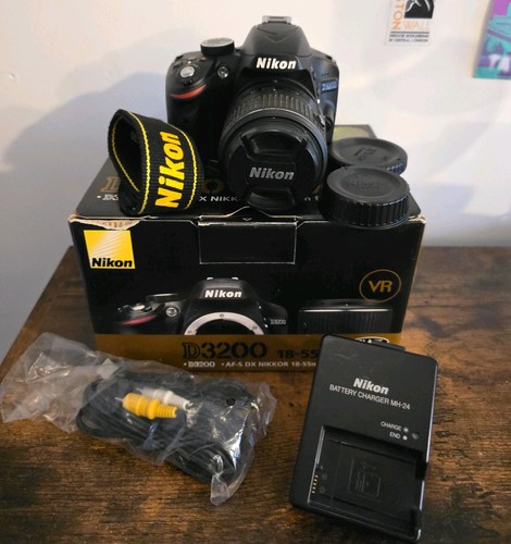 Nikon d3200 black - black, camera