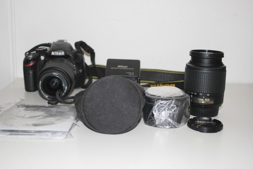 Nikon d3200 camera two lens - nikon,