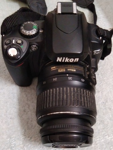 Nikon d40 dslr camera af - +, af-s