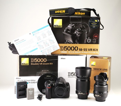 Nikon d5000 camera 18 55mm - nikon, &