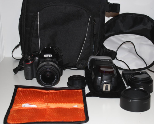 Nikon d3200 camera - with, :af-s
