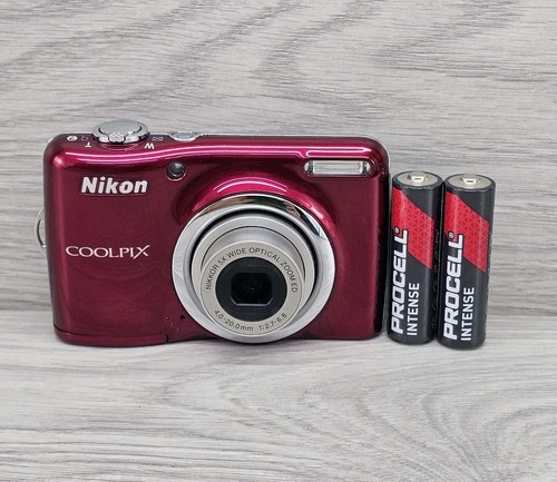 Nikon coolpix l27 1mp red - coolpix,