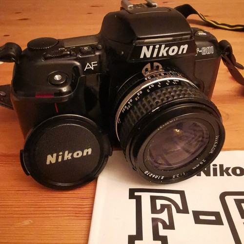 Nikon 601 35mm film - 35mm, camera