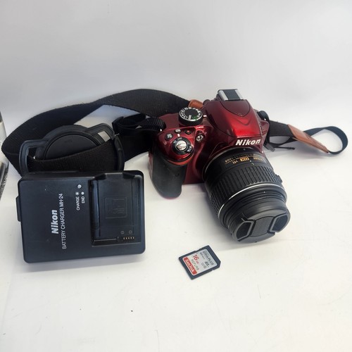 Nikon d3200 red - nikon, +