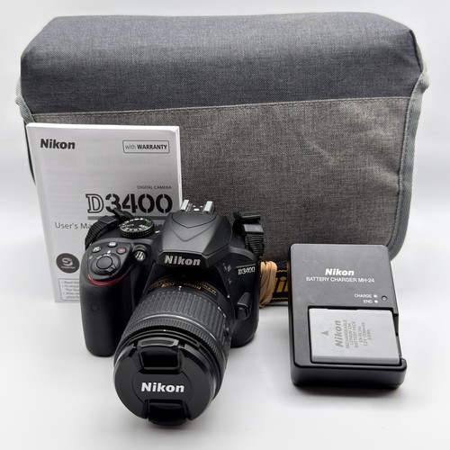 Nikon d3400 dslr - nikon, 24.2mp