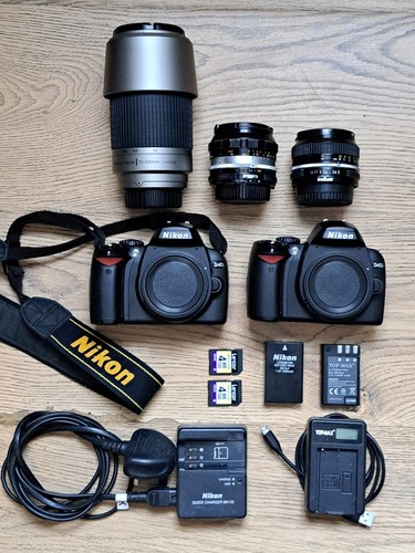 Nikon d40 ccd dslrs - nikon, +