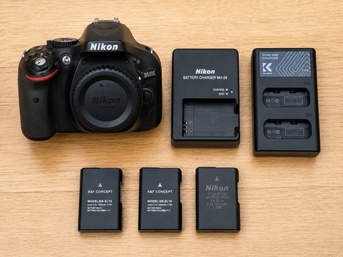 Nikon d5200 dslr camera - camera, body