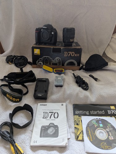 Nikon d70 camera kit with - with, zoom
