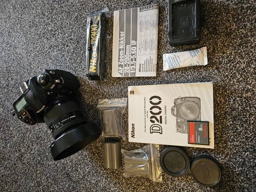 Nikon d200 black mp body - d200,
