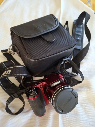 Nikon digital camera red - camera,
