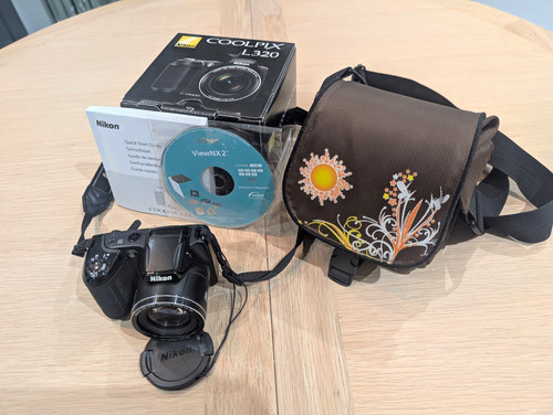 Nikon coolpix l320 1mp - nikon, 16.1mp