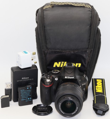 Nikon d5200 dslr camera - d5200, 24.1mp